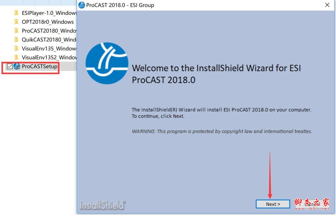 ESI ProCAST Suite 2018中文破解版下载安装和补丁激活教程